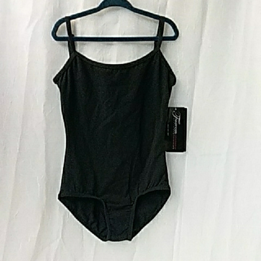 Theatericals Classware Black Bodysuit with High-Cut Leg Openings